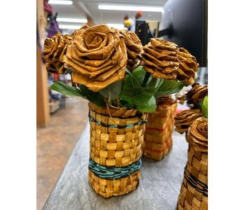 Hand Made LRG Cedar Rose by Lee Prevost