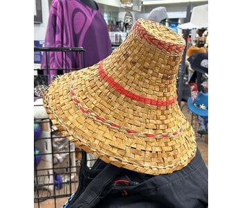 Hand Woven Traditional Cedar Hat by Lee Prevost