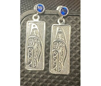 Connection To The Sea With Gem Earrings by Jadeon Rathgeber