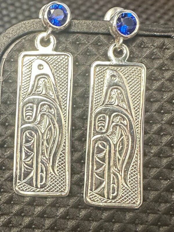 Connection To The Sea With Gem Earrings by Jadeon Rathgeber