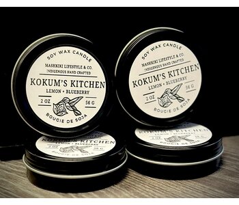 Kokum's Kitchen 2oz Candle by Mashkiki Lifestyle & Co