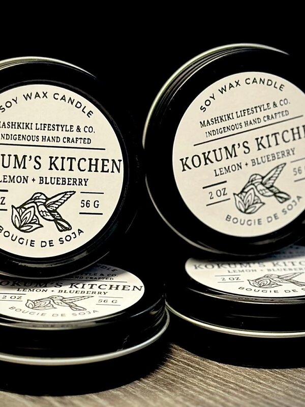 Kokum's Kitchen 2oz Candle by Mashkiki Lifestyle & Co
