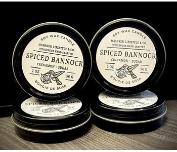 Spiced Bannock 2oz Candle by Mashkiki Lifestyle & Co