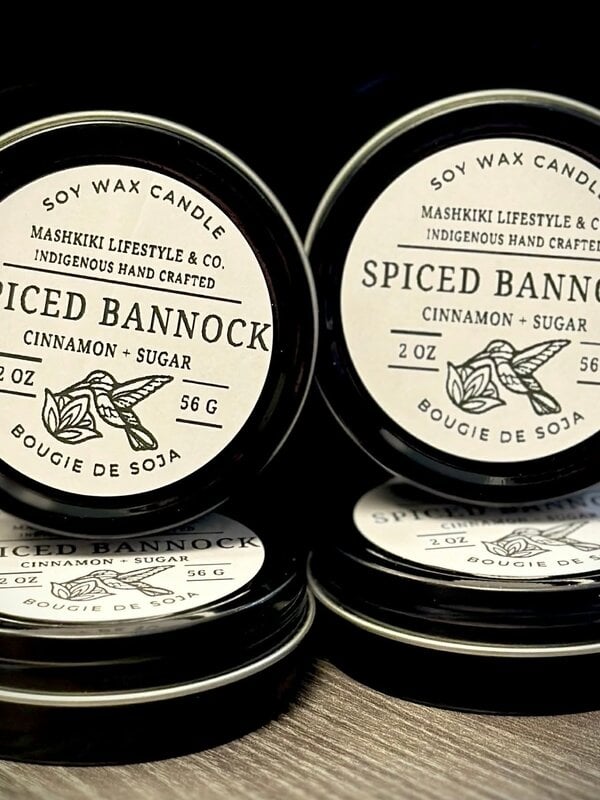 Spiced Bannock 2oz Candle by Mashkiki Lifestyle & Co