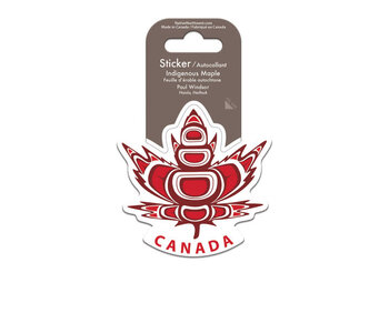 Sticker - Indigenous Maple (Canada)