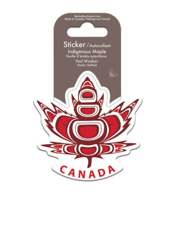 Sticker - Indigenous Maple (Canada)
