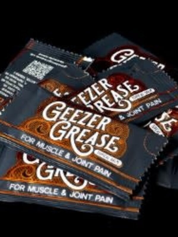 Geezer Grease Travel Packets 25pc
