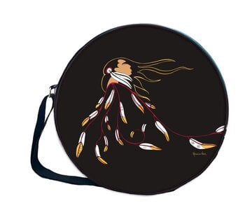 21" Drum Bag - Eagles Gift by Maxine Noel