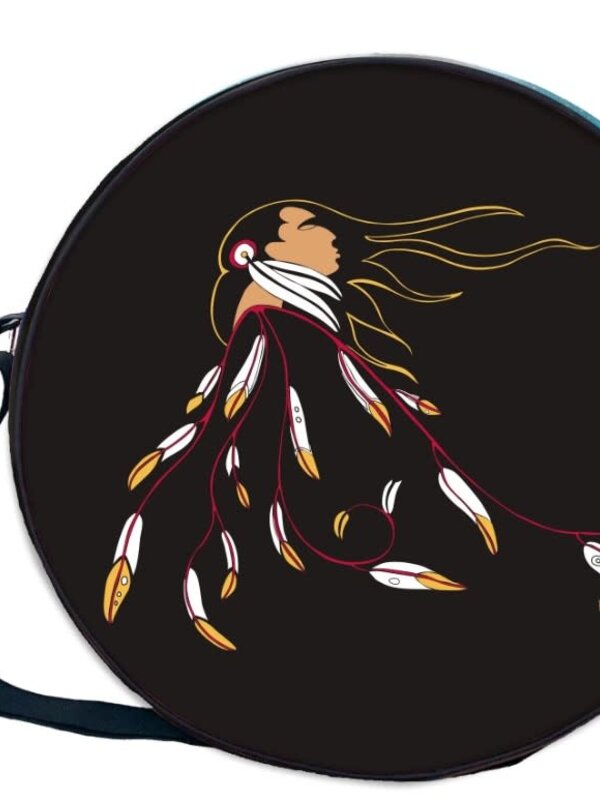 21" Drum Bag - Eagles Gift by Maxine Noel