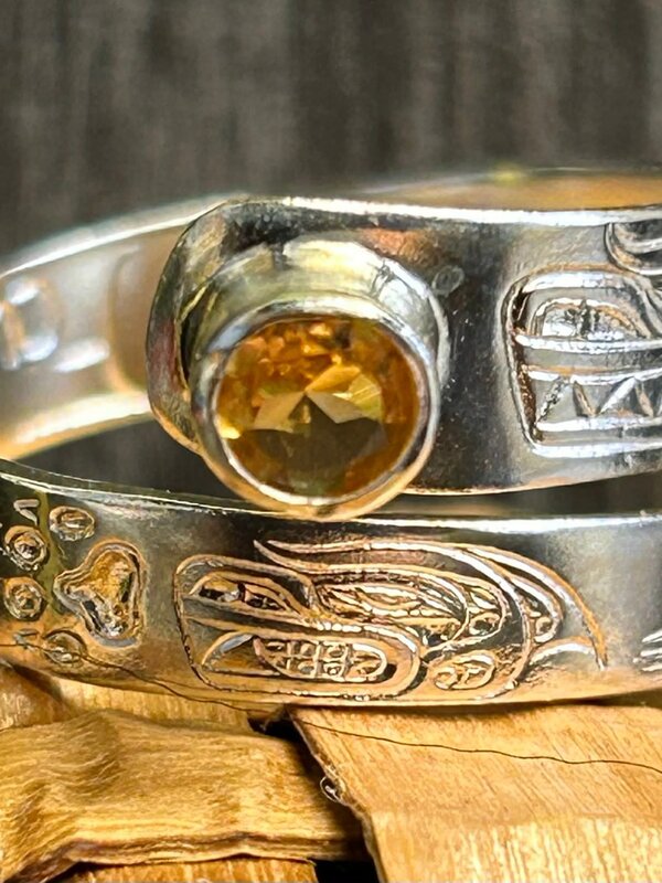 Wrap Ring Size 8  - The Sea Wolf Family by Jadeon Rathgeber