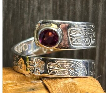 Wrap Ring Size 8  - The Sea Wolf Family by Jadeon Rathgeber