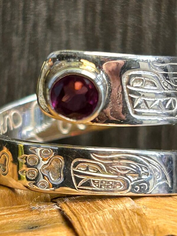 Wrap Ring Size 8  - The Sea Wolf Family by Jadeon Rathgeber