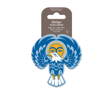 Sticker - Eagle Sun by Simone Diamond