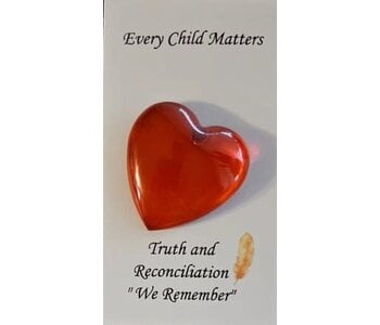 Sacred Medicine Orange Pocket Hearts by Stacey Smith