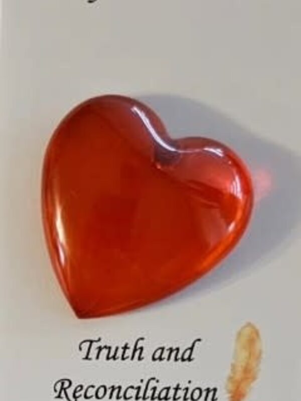 Sacred Medicine Orange Pocket Hearts by Stacey Smith