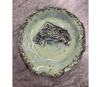 Ceramic Spoon Rest by Cynthia Robinson