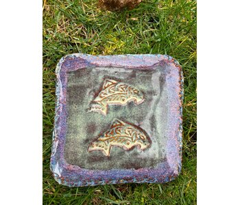 Pottery by Cynthia Robinson - Small Pottery footed plate