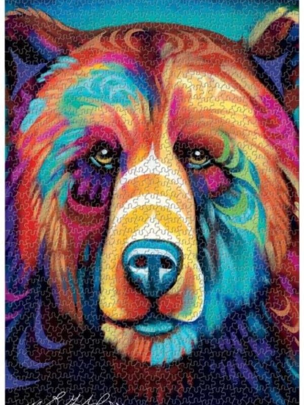 1000 piece puzzle Sacred Paint: Ethereal Passage Puzzle by Brandon Gabriel