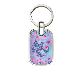 Lenticular Keychain - Hummingbird by Francis Dick