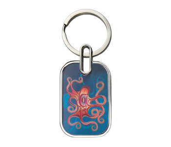 Lenticular Keychain - Octopus (Nuu) by Ernst Swanson