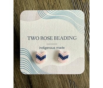 Beaded Stud Earrings by Jenn Carman