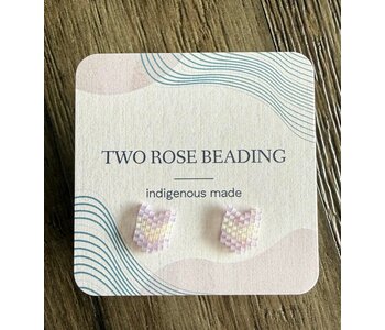 Beaded Stud Earrings by Jenn Carman