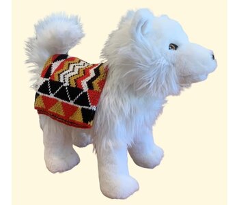 12" Woolly Dog with Blanket