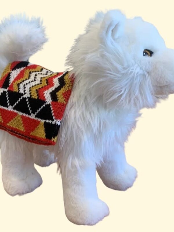 12" Woolly Dog with Blanket