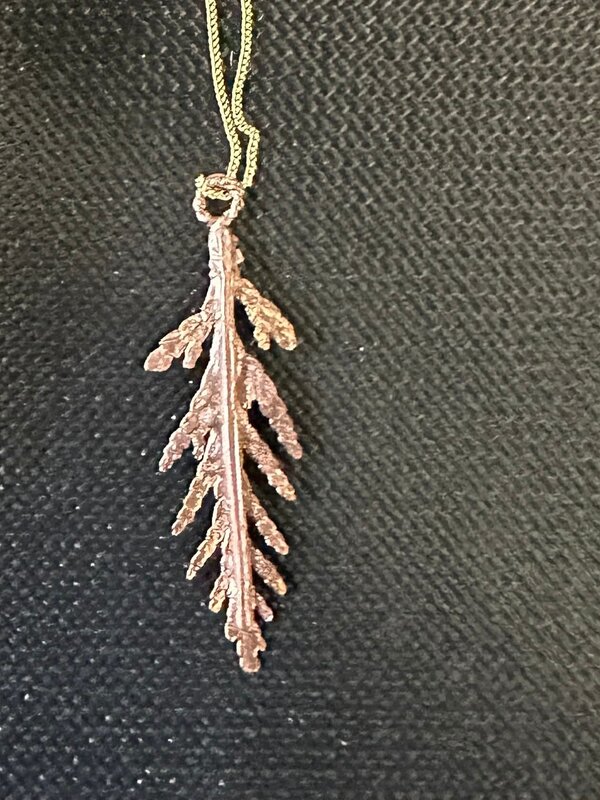 Copper Cast Pendant med. by Michael Hill