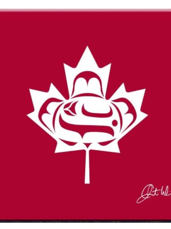 Curtis Wilson Standing Together Cork-Back Coaster