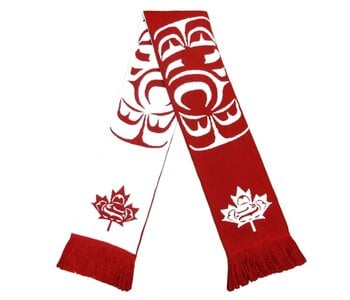 Standing Together Knitted Scarf by Curtis Wilson