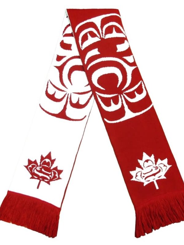 Standing Together Knitted Scarf by Curtis Wilson