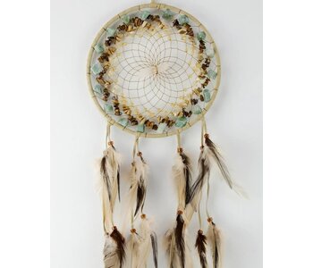 6" Tan Cluster Vision Seeker Dream Catcher
