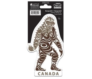 Premium Decal - Sasquatch (Canada) by Francis Horne Sr