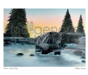 Art Cards 6" x 9" Cotton Candy Sky By Shelley Davies