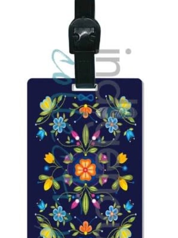 Luggage Tag Amethyst by Lissa Berry