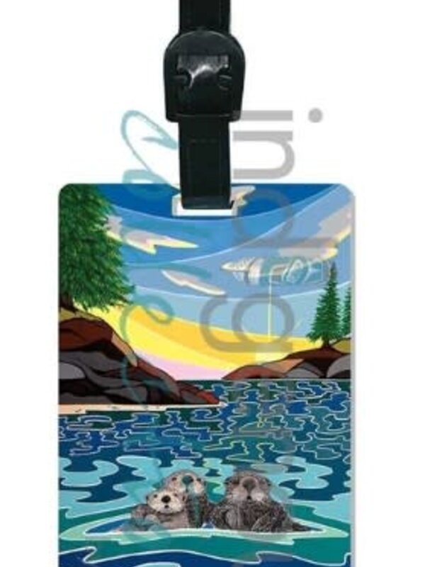 Luggage Tag Melts My Heart by Shelley Davies