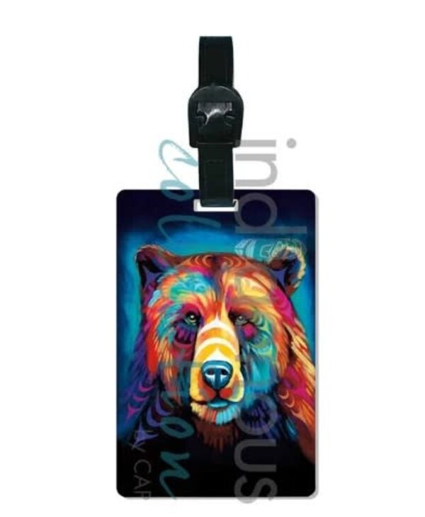 Luggage Tag Sacred Paint: Ethereal Passage by  Brandon Gabriel