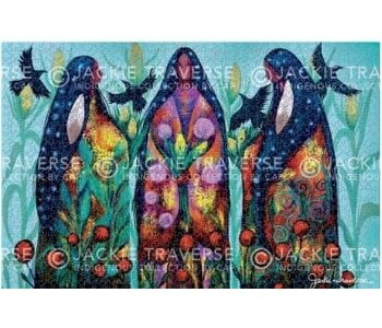 1000 piece puzzle- Three Sisters by Jackie Traverse