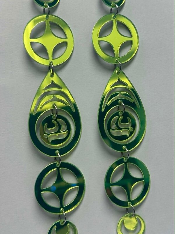 7" Green Ravens Treasure by Andromeda Reece