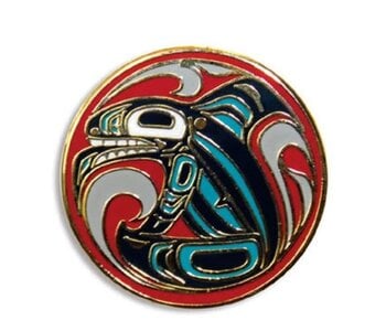 Enamel Pin - Killer Whale by Trevor Angus