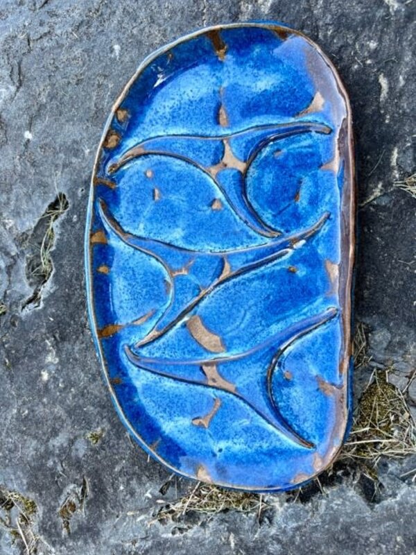 Pottery by Cynthia Robinson - Trigone beading dish