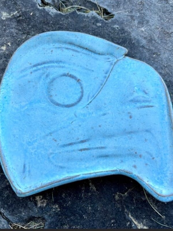 Pottery by Cynthia Robinson -  Eagle Plate