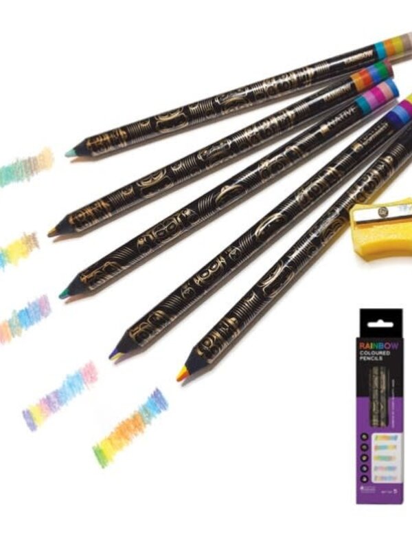 Rainbow Coloured Pencils - by  Corey Bulpitt
