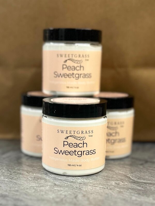 Peach Sweetgrass Body Butter by Sweetgrass Soap