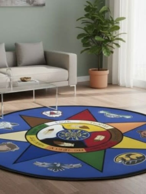 6 ft. - 7 Sacred Teachings Mat