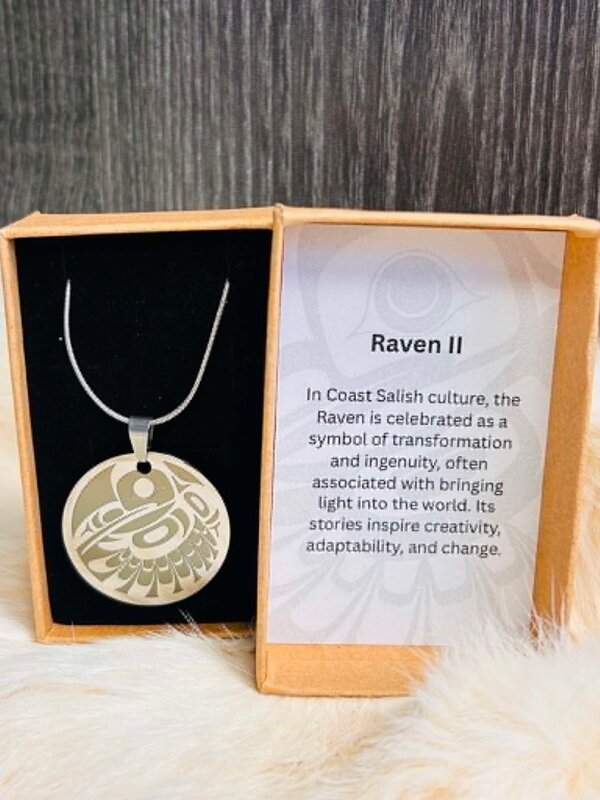 1.25" Raven II Pendant by Raven Wolden