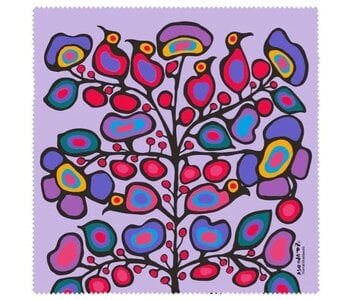 Norval Morrisseau Woodland Floral Microfibre Glass Cleaner