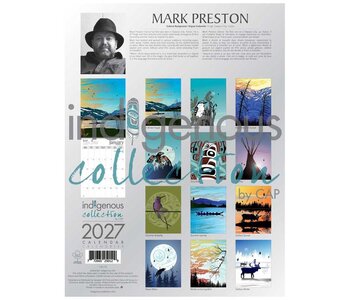 2027 Calendar - Mark Preston