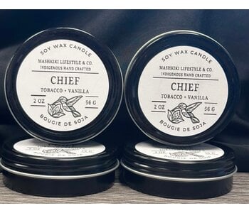 Chief 2oz Candle by Mashkiki Lifestyle & Co